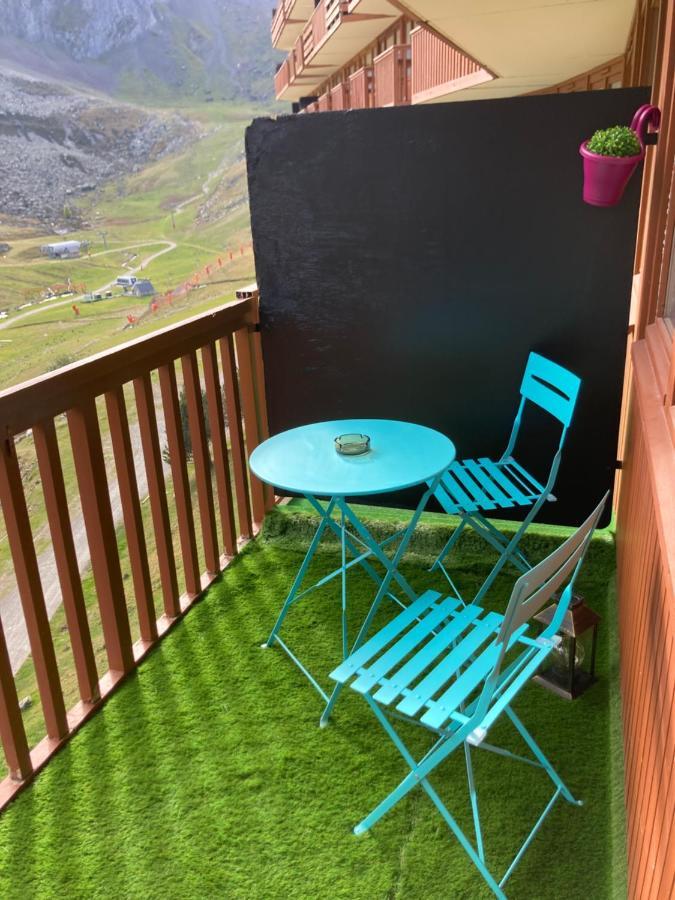 Studio Mongie Aux Pieds Des Pistes Avec Balcon La Mongie Eksteriør billede
