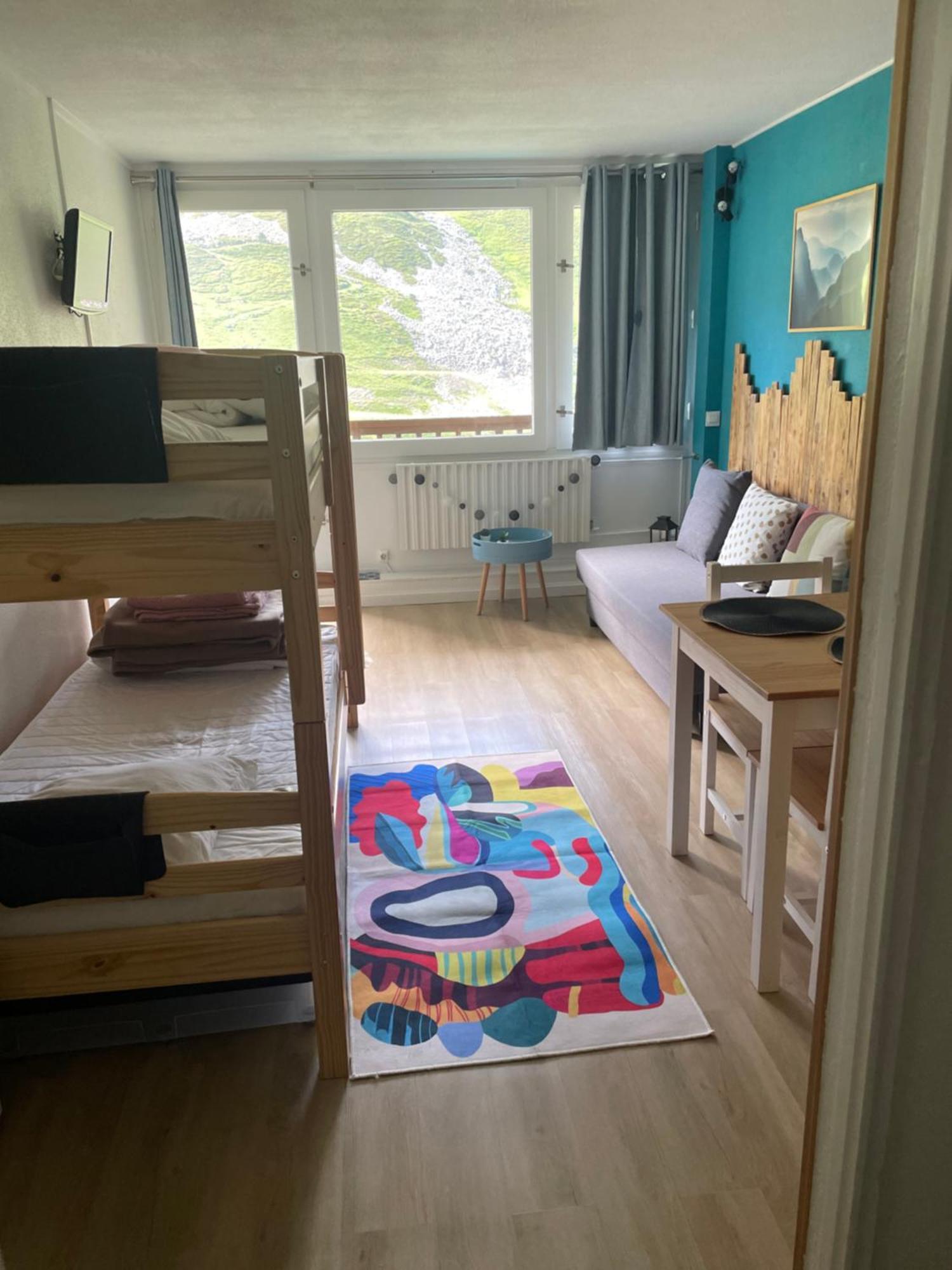 Studio Mongie Aux Pieds Des Pistes Avec Balcon La Mongie Eksteriør billede